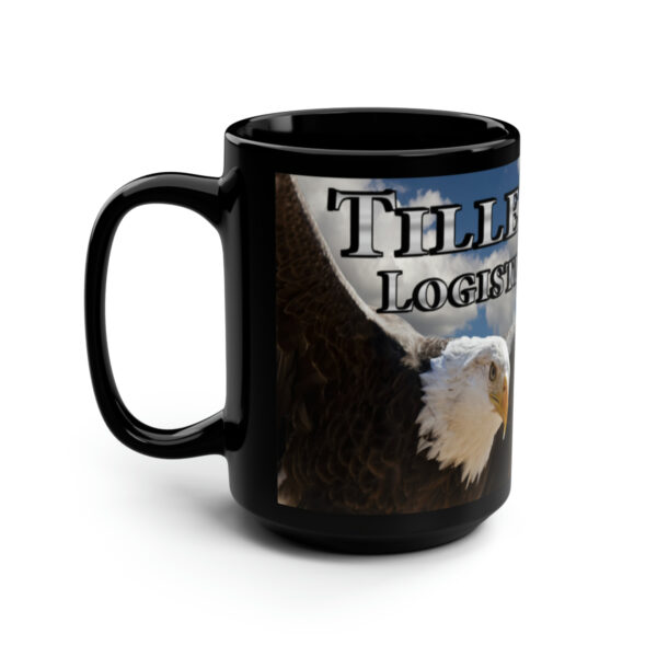 TilleyWorks Logistics - Black Mug, 15oz - Image 4