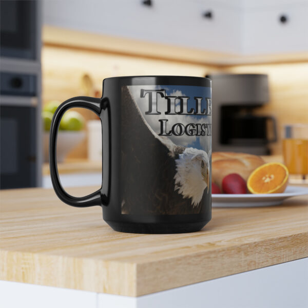 TilleyWorks Logistics - Black Mug, 15oz - Image 8