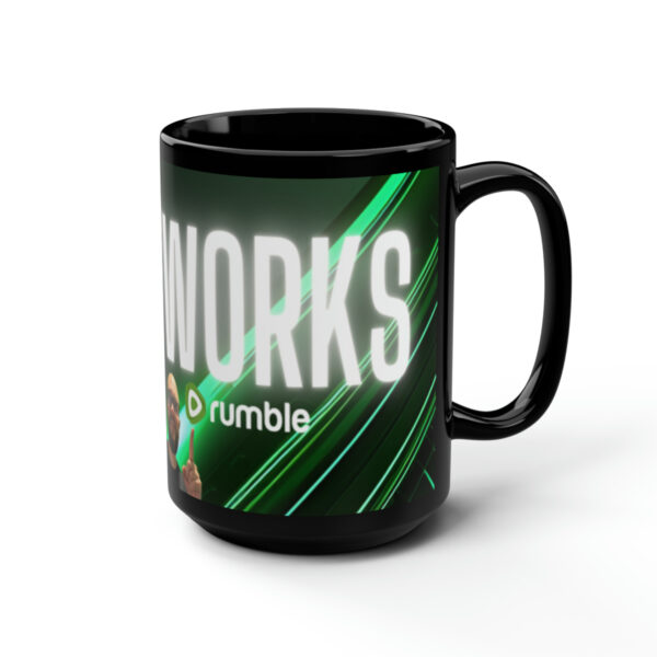 TilleyWorks Rumble Black Coffee Cup, 15oz - Image 5