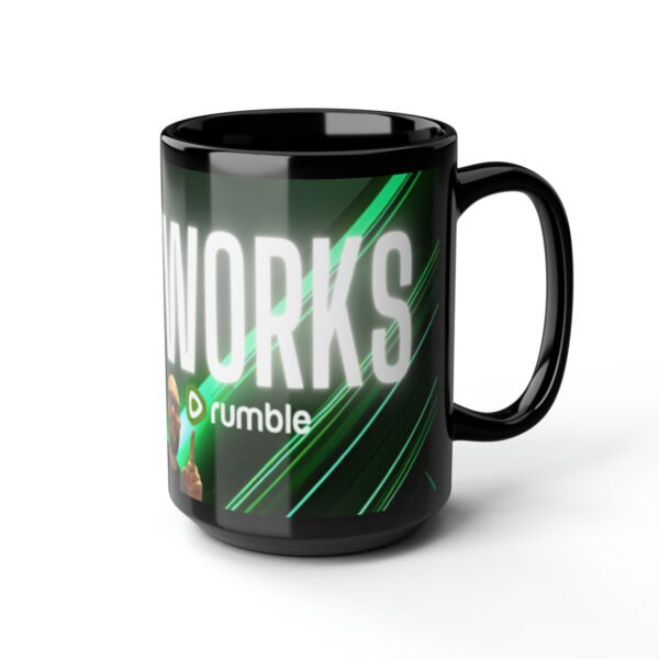 TilleyWorks Rumble Black Coffee Cup, 15oz - Image 6