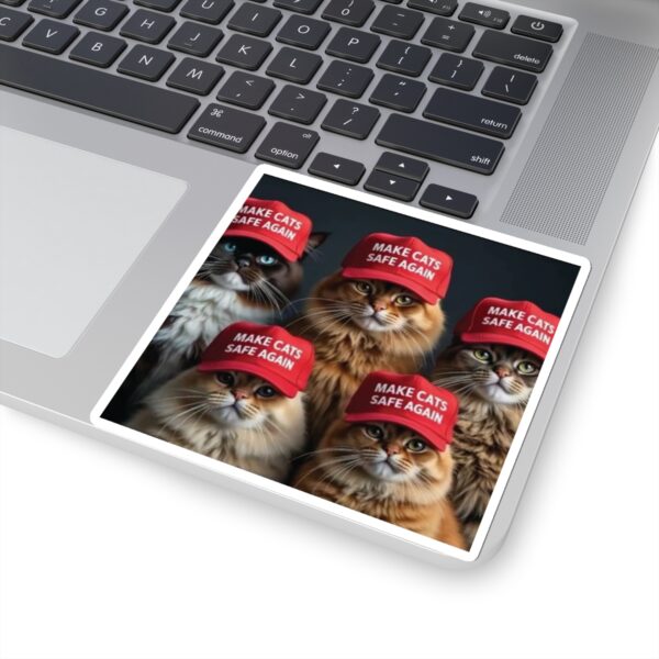 Make Cats Safe Again Sticker - Image 2