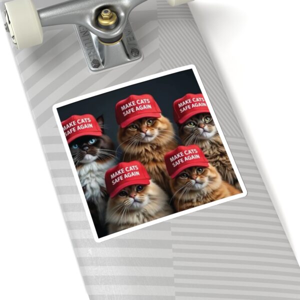 Make Cats Safe Again Sticker - Image 11